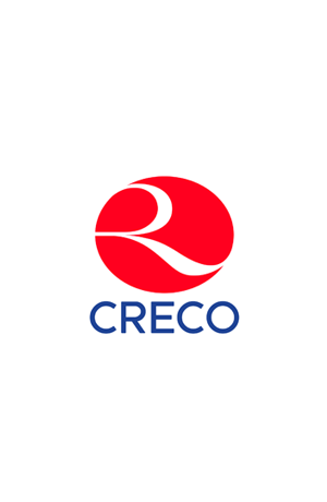 りゅうぎん with CRECO ロゴ